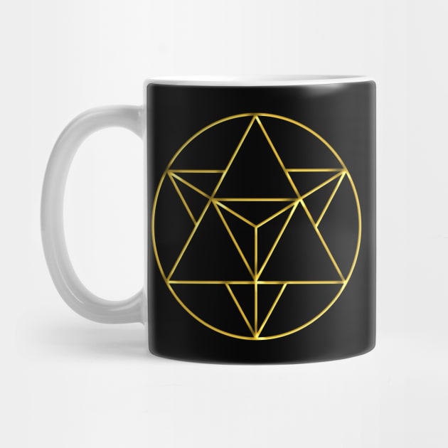 Merkaba Symbol by Aflamed Designs